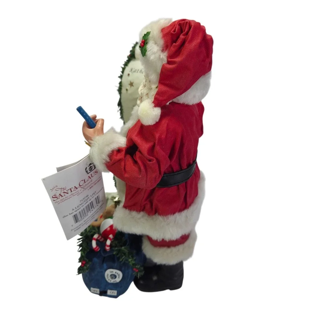 Possible Dreams Santa Claus A Lengthy List Christmas Musical Lighted Vtg Video